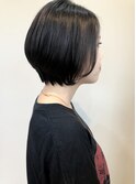 大人ハンサムショートボブ
