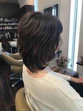 美容室 トワモワ ウルフカット