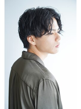 ゼスト 中野店(ZEST) スパイラルパーマ　センターパート　ZESTスタイル