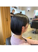 コンパクトにおさまるボブ