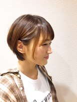 アン バンダイ(Ann BANDAI) ヘルシー女子の柔らかショートボブ