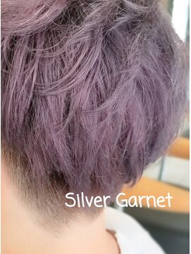 ピュア プレイス ラボ(PURE PLACE LABO) 【PURE PLACE×北島】 シルバーガーネット×ショートヘア