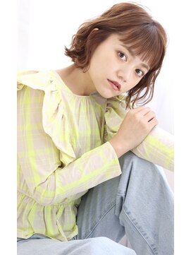 アルベロ(albero) albero伊藤　似合わせカット外ハネくびれレイヤーボブ