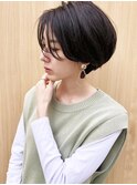 【morio成増/玉井】ショートボブ　長めバング