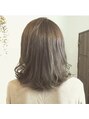 ミューシェレゴ(meauche...lego) ブリーチなしでも出来る透明感のあるグレージュ