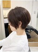【360度どの角度から見ても綺麗なショートヘア】