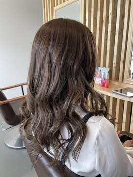 フラッグス(flagS) マットグレージュ×ブルーアッシュ