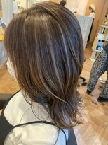 ジーナ 福岡千早(Zina)&nbsp;【Zina千早】シークレットハイライト/くびれヘア/20代30代40代