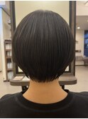 丸みショート＊マッシュショートボブ　【渡辺まみ】