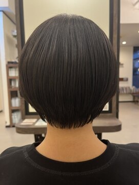 アナザーワールド(ANOTHER WORLD) 丸みショート＊マッシュショートボブ　【渡辺まみ】