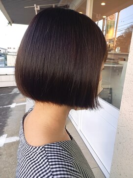 オオジノ 美容室 ミニボブ