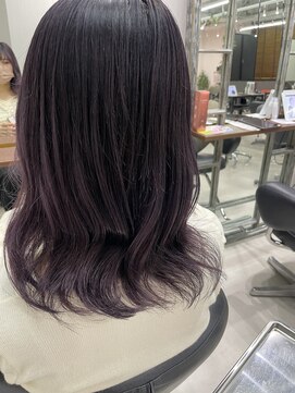 ヘアリゾートユア 新大久保店(hair resort YuA) ピンクバイオレット
