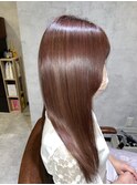 【髪質改善×M３D美彩カラー】キュートピンクブラウン【新宿】