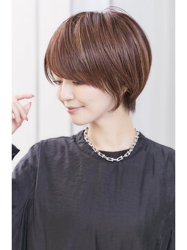 ミチオ ノザワ ヘアサロン ギンザ(Michio Nozawa HAIR SALON Ginza) 似合わせカット×大人丸みショートボブ【瀧上丈司】