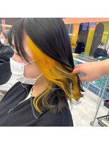 ロンドルーチェ 心斎橋(Lond luce)&nbsp;ダークアッシュ/ミディアムレイヤーカット［髪質改善/縮毛矯正］