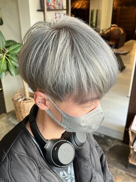 サラジュ 西宮北口店(SARAJU) 【SARAJU 西宮北口店】メンズ/ホワイトマッシュ