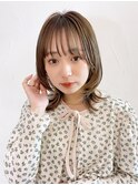 ショートウルフ_大人ガーリーチョコレートプリカール_29133