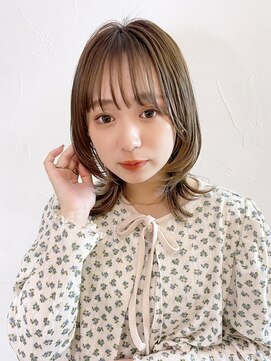 アルバム 新宿(ALBUM SHINJUKU) ショートウルフ_大人ガーリーチョコレートプリカール_29133