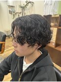 スパイラルパーマ