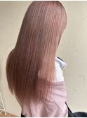 Wカラー☆ピンクベージュ