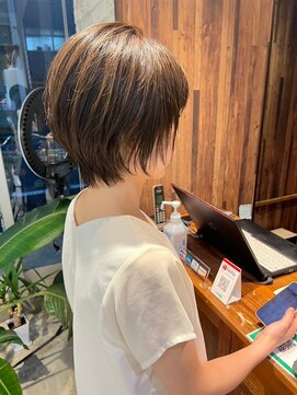 アデプト 金町店(adept) 【adept金町店　軽米Style】大人ナチュラルショートボブ