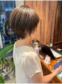 【adept金町店 軽米Style】大人ナチュラルショートボブ