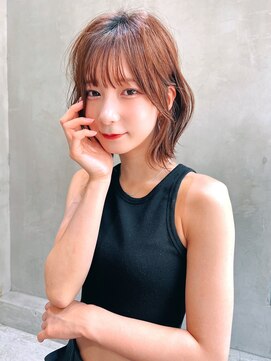 スティーロ 渋谷(Steelo) Steelo  ハニーブラウン×小顔ミディ