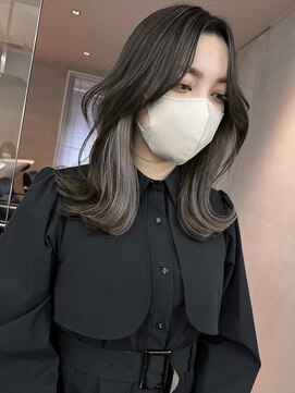 サイン 表参道(SIGN) ザクザクレイヤーカット巻き方簡単ミディアム ロング韓国表参道