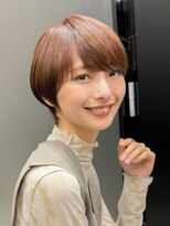 20代30代40代50代/丸みショート/クビレ/前髪あり/表参道