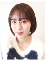 アイ(I.)&nbsp;【 Ｉ. 】30代からのナチュラル前下がりショートボブ　川口