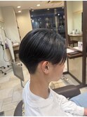 メンズ曲がる毛流れ縮毛矯正