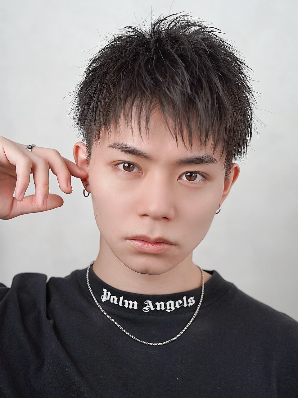 爽やかツーブロック【ナチュラル束感ショート】：L203848074｜ゼロ