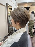 ショートカット/ひし形/ショートボブ/30代/40代/50代【松苗学】