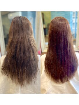 エメ 札幌(eme) 髪質改善ヘアエステストレートでうる艶髪