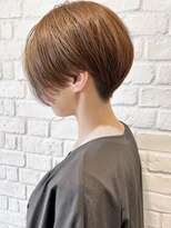 モリオ フロム ロンドン 成増店 【morio成増/ムラマツ】前髪なしベージュハンサムショート