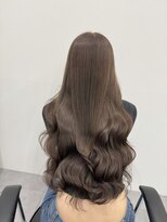 エトバイイオエ(et by ioe)&nbsp;黒髪/ボブルフ/ネビージュ/小顔/ワンレン/髪質改善/グレージュ