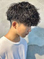 ニアウ 高崎店(Niau)&nbsp;ツイストスパイラルパーマツイストパーマメンズパーマ高崎駅近