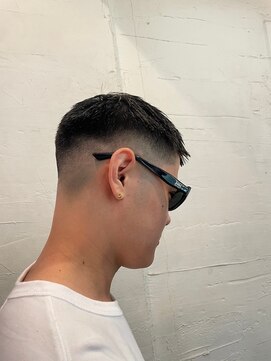 ビーバイエイトジェンツ(Bee by EIGHT GENTS) MEN'S HAIRマッシュウルフアッシュブラックカルマパーマ