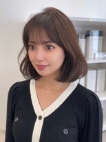 シティーバイローウェ 表参道(City/louwe)&nbsp;上品ミディアムボブ