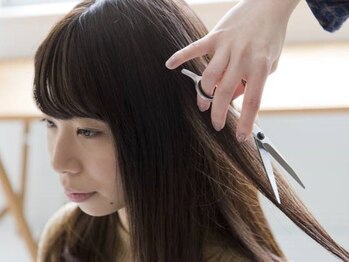 ハートフリー(heartfree)の写真/一人のスタイリストが担当するので髪のお悩みや要望が伝えやすいのが魅力◎理想のスタイルを叶えます♪