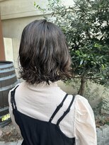 ココカラヘアー プラス(cococara‐hair plus)&nbsp;ボブパーマ/ミディアムボブ/無造作パーマ/前髪あり