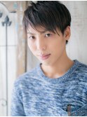 爽やかヘーゼルベージュ束感ショートレイヤーb新所沢