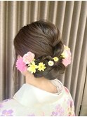 卒業式ヘアセット