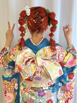 ミテ(MiTe)の写真/【結婚式・イベント・卒業式・入学式】セット～メイクまで♪髪質・肌質を確認しながらマンツーマンで担当