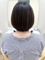 セイドット リー(Say. Ree)&nbsp;say.ホワイトグレージュミニウルフショートボブチェリーブラウン