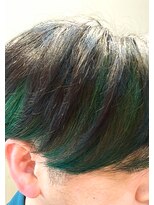 レジェ(Leger)&nbsp;インナーカラー　グリーン系