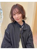【snuw_ayano】名古屋ボブ/マロンベージュ