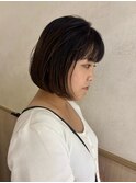 バッサリカット！骨格に合わせたボブカット