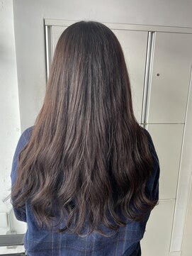 大人のアッシュブラウン