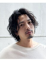 アストラ(ASTRA) MEN’S HAIR/波巻きツイストスパイラル/リバースセンターパート